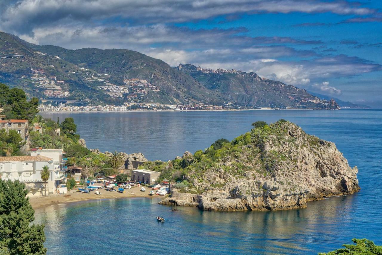 Luxury Apartment And Charm Sea View Isola Bella Taormina Exteriér fotografie
