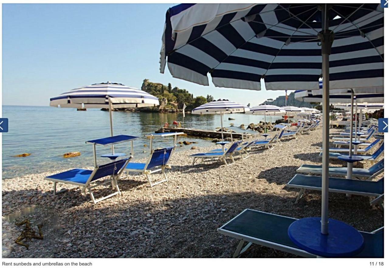 Luxury Apartment And Charm Sea View Isola Bella Taormina Exteriér fotografie